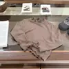 Novedad de Otoño¡Quédatelo para ti! Camiseta de manga larga con volantes de doble capa, súper fácil de combinar, suave y acogedora para bebés niñas