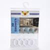 Cortina de Ducha Gruesa 3D de Piedra con Forro Transparente, Cortina Divisoria Impermeable para Baño, Suministro de Fábrica, Venta al por Mayor de Comercio Exterior