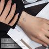 Pulsera Árbol de Banyan Plata S925 Clásica Seiko Moissanita Seis Garras Diseño Nicho Lujo Ligero Joyería de Mano Diamante Solitario Trendy