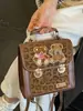 Mochila Cute de Dibujos Animados Estilo Coreano para Mujer Bolso 2026 Nueva Moda Elegante Versátil Bolso Cruzado de Mano