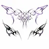 Bestseller transfronterizo: Pegatinas de tatuaje estilo Yabi, combinación de araña y mariposa, pegatinas de tatuaje corporal personalizadas
