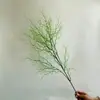 Plantas e Flores Artificiais Verdes Transfronteiriças, Cenário de Arranjo de Flores Artificiais, Grama de Mil Camadas, Pinheiro Nevoeiro, Arranjo de Flores Artificiais para Casa e Plantas para Paisagismo