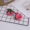 Flor Artificial Perfume Flor de Rosa Cabeza de Flor Flor de Seda Joyería Decoración Pared de Flores Perla Suave Rosa Salón de Bodas Arreglo Floral