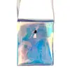 Bolsa de Ombro TPU com Laser Personalizada, Porta-Moedas Colorido de Borracha Macia Estéreo, Bolsa de Encaixe TPU Transversal de Voltagem