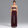 Conjunto de sujetador deportivo y leggings para yoga transfronterizo, diseño de bloques de color, cintura baja, secado rápido, adecuado para actividades al aire libre, uso casual y fitness, conjunto para mujer