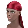 Durag Transfronteiriço da Amazon Headscarf de Street Dance Chapéu de Pirata Headscarf Masculino de Cauda Longa Headscarf para Amarrar
