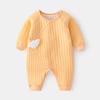 Roupas para recém-nascidos macacão de bebê algodão com ar quente roupas íntimas para recém-nascidos com asas de algodão sem ossos macacão de escalada