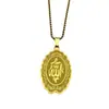 Collar Hip-Hop de Acero Inoxidable Amazon Transfronterizo, Collar Dorado para Hombres y Mujeres, Collar de Acero Inoxidable que No se Desvanece