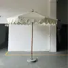 Sombrilla de Sol con Varillas de Aleación de Aluminio, Sombrilla de Poste Central, Sombrilla Parasol, Sombrilla para Exteriores, Sombrilla para Patio, Sombrilla para Balcón, Sombrilla Parasol para Terraza al Aire Libre