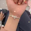 Pulsera Estudiante Plata Lazo Campana Pulsera Mejor Amigo Dulce Fresca Pulsera Estudiante Princesa en general