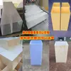 Pantalla de Lámpara Acrílica Impermeable para Exteriores, Pantalla de PC Redonda, Protector de Luz, Pantalla Cuadrada, Carcasa de Pantalla Cuadrada para Lámpara de Jardín