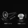 No Alérgico 3mm Ranura Resina Flat Ear Needle Arete Transparente Joyería Adhesiva Joyería Hecha a Mano Accesorios de Joyería DIY