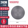Placa de Condução de Calor Removível Selecionada Cuidadosamente Fogão a Gás Fogão a Gás Fundo de Panela Anti-Queimadura Placa de Condução de Calor Preta Cozinha Doméstica Placa de Descongelamento