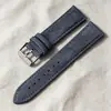 Pulseira de Relógio de Jeans de Liberação Rápida com Pino de Troca Unissex Acessórios para Relógio Pulseira Macia de Lona de Microfibra de Nylon