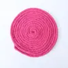 Corda de Algodão Colorida 5mm Fio de Algodão Colorido Artesanal DIY Tricô Amarração Decorativa Corda para Tapeçaria Embalagem de Caixa de Presente