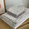 2026 Nuevo Modelo Algodón Puro Colcha de Verano Juego de Cuatro Piezas Sábana Funda de Almohada Colcha de Verano
