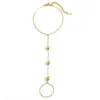 Pulsera de Acero Inoxidable Transfronteriza con Cierre de Nariz de Cerdo, Estilo Minimalista, Diseño Personalizado, Chapado en Oro de 18K, Cadena para Muñeca Impermeable