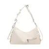 Bolso de Mano con Textura de Alta Calidad al por Mayor Bolso Dumpling Bolso de Mujer Otoño 2026 Nuevo Color Sólido Patchwork Bolso de Hombro Único Bolso Cruzado para Viajes