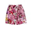 Pantalones Cortos de Dibujos Animados de Stitch para Hombre, Pantalones de Dormir de Cinco Puntos Sueltos de Verano para Casa, Pantalones Casuales, Pantalones Cortos de Vacaciones en la Playa para Pareja