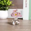 Artesanía de Flores de Amor de Cristal decoración escritorio oficina decoración pequeña Navidad Regalo Qixi Suministro Amazon