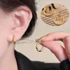 Presilhas de Orelha Estilo Coreano Sem Furo, Brincos com Design Estiloso para Mulheres, Presilhas de Osso da Orelha com Borboleta e Pérola de Franja Longa, Alto Padrão