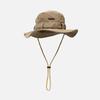 Sombrero de pescador con cordón ajustable para exteriores, marca de moda, para hombre y mujer, transpirable, con protección solar, para montañismo, pesca, vaquero occidental.