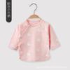 Ropa de Monje de Algodón Puro para Recién Nacido Chaqueta Sencilla para Bebé Ropa Interior sin Huesos Ropa de Bebé