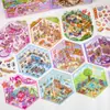 Colección de Paisajismo en Miniatura Pegatinas de Apilamiento Estéreo 3D Manualidades Creativas Hechas a Mano DIY Juguetes Educativos para Niños Regalos