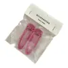 2 Paquetes de Pinzas de Pato Transparentes de Acrílico Frescas, Pinzas Laterales, Pinzas para Flequillo, Juveniles, Dulces y Versátiles Accesorios Coreanos para el Cabello