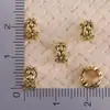 Liga Prata Antiga Ouro Antigo Suástica Contas Espaçadoras Peças Espaçadoras Contas Planas Contas de Oração Disco Voador Pulseira DIY Acessórios de Pulseira