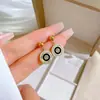 [Acero de titanio completo] anillo aretes romanos minimalistas aretes fríos para hombre y mujer aretes de temperamento personalizados aretes de banquete