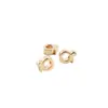 Chapado en Oro de 14K Color Oro Real Conserva el Color Perforado Accesorios de Joyería de Peces Pulsera con Forma de Pez Pequeño Separadores de Perlas Perla Suelta Colgante Joyería de Hilo DIY