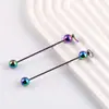 Varilla de Perlas con Gradiente Simple Multicolor Punto Mayorista Materiales de Accesorios para Llaveros Creativos Hechos a Mano Joyería