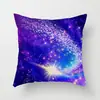 Hermosa Estrella Creativa Súper Suave Estampado Galaxia Cojín Lumbar Cojín de Respaldo Funda de Almohada Funda de Almohada Suave Personalizable