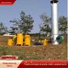 Uma Lista de Tochas de Queima de Biogás para Cozinha e Preenchimento de Lixo na Fazenda Enterrada com Sistema de Purificação e Dessulfurização de Biogás
