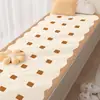 Esterilla para Mirador, Esterilla para Repisa de Ventana, Esterilla Universal Engrosada para Mesita de Noche de Dormitorio Principal, Balcón, Imitación Cachemira, Cojín Tatami para Todas las Estaciones