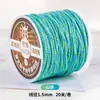 Corda de algodão torcida à mão estilo Xizang 20m para artesanato DIY, pulseiras, terços budistas com contas e contas de corda de algodão para atacado