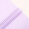 Papel para envolver ramo de flores de papel con agujeros color dopamina papel de embalaje hueco ligero impermeable papel de embalaje para ramo en stock