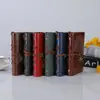 Libro de Hojas Sueltas Pirata Retro Cuaderno de Aprendizaje Bloc de Notas para Estudiante Cuaderno de Mano de Cuero Libro con Correa Creativa Venta al por Mayor
