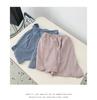 GOOD FA nova coleção primavera e verão calça de segurança anti-luz tamanho grande solta com pequena fenda lateral shorts para casa