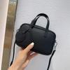 Nuevo bolso cuadrado pequeño de piel de vaca de primera capa que combina con todo, bolso cruzado informal de piel auténtica para mujer, bolso de hombro pequeño.