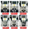 Accesorios para Soporte de Dinamómetro de Fuerza Push-Pull, Gancho de Tracción, Cabezal de Presión con Resorte, Cabezal Plano Universal, Accesorios de Varilla de Extensión