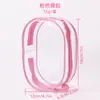 Capa Protetora para Boneca de Vinil de 18cm PVC Altamente Transparente Periférico de Anime Boneca de Algodão Multi-Color Bolsa de Passeio para Bebê Pode Ser Pendurada