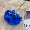Ramo de Flores de Hortensia tipo Paleta para Novia, Decoración de Arreglo Floral para Salón de Bodas, Flores Artificiales
