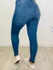 Jeans Ajustados de Tiro Alto con Alta Elasticidad, Control de Abdomen, Levantamiento de Glúteos y Diseño Ajustado para Mujer, Estilo Callejero Versátil y Moderno
