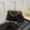Bolso de mano de lentejuelas para mujer, moda otoño 2026 nuevo, bolso de noche con cadena brillante, bolso de hombro, bolso cruzado, bolso de fiesta