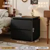 Mesita de noche Modelo Nuevo 2026 para Dormitorio del Hogar, Pequeña Estilo Mediados de Siglo, Lujo Ligero, Gabinete de Almacenamiento de Gama Alta