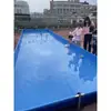 Piscina de lona tipo stand escola juvenil vela modelo prática competição piscina praça barraca pesca