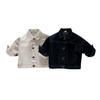 Nueva Chaqueta de Mezclilla Coreana de Otoño para Hombres y Mujeres Ropa para Niños Pequeños y Medianos Estilo Occidental Versátil Moda Tendencia Chaqueta Cardigan para Niños Top