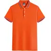 Macacão polo camiseta verão hotel manga curta lapela camisa publicitária grupo de trabalhadores fábrica logo estampado